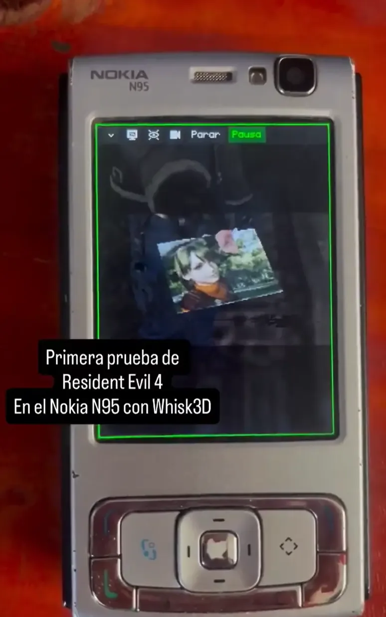 Nokia N95 smartfonida Resident Evil 4 va GTA III sinovdan o'tkazildi — 4-rasm
